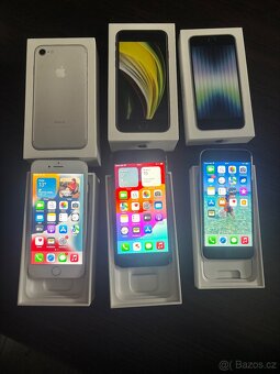 iPhone 7 32GB,SE 2020 128GB a SE 2022 128GB - 3