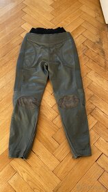 Dámské kožené moto kalhoty na motorku IXS vel.S - 3