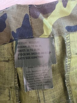 Maskáčové kalhoty M - 3