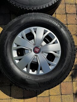 Sada 5×118 Ducato plechová kola 1374082080 + pneu 225/75 R16 - 3