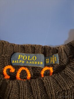 Retro pletený svetr 1993 značky Ralph Lauren - 3