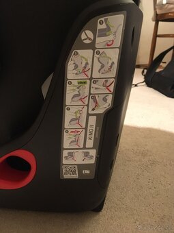 Auto sedačka Britax Römer KING II (9-18 kg) - 3
