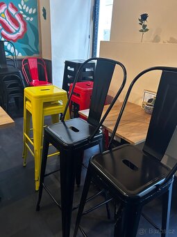 Gastro plechové židle 37ks - 3