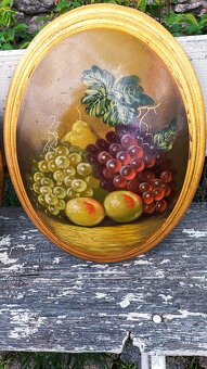 Olejomalba - oválný obraz - 3