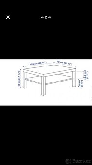 IKEA Lack konferenční stolek - 3