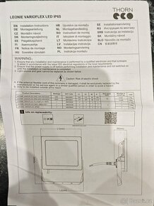 LED reflektor Leonie Vario Flex 40W. Přepínáni barvy světla - 3