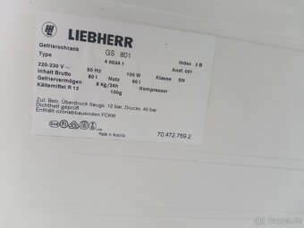 Mrazák Liebherr - 2 velké šuplíky - 3