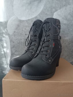 Kotníkové boty Mustang vel.40 - 3
