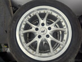 ALU AEZ 17", rozteč 5x120 . Zimní 215/60/17 C - 3
