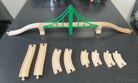 Brio most vhodný na různé druhy dřevěných kolejí - 3