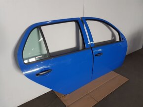 PZ + PP dveře Škoda Fabia I, modré 4402 - 3