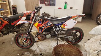 Motardová kola KTM EXC + Brzdový adaptér - 3