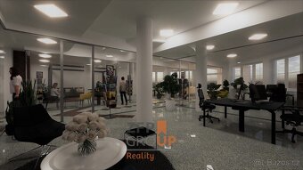 Pronájem kanceláře o rozloze 42 m2, ulice Národních hrdinů, - 3