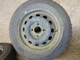 Prodám zimní pneu + disky 175/65R14 , FORD 14" - 3