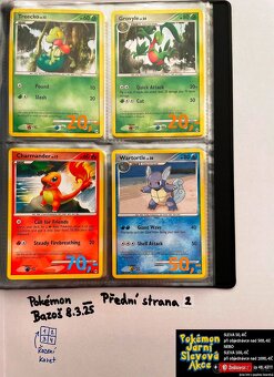 Kusové karty TCG Pokémon STARÉ 10-15LET (ORIGINÁL) - 3