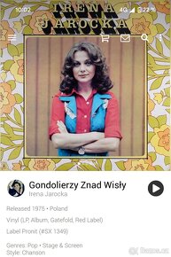 Lp Irena JAROCKA -Gondolierzy znad Wisky - 3