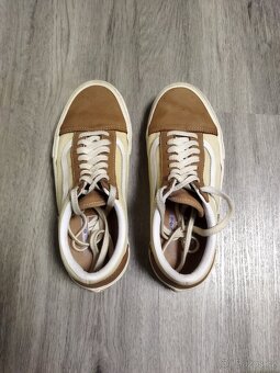 boty Vans vel. 39 kožené, vyjímatelná stélka PopCush UNI - 3