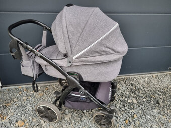 Kočárek Noordi Fjordi 3v1 s autosedačkou, dark grey (2021) - 3