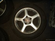 4x použitý alu disk 15 5x112 - 3