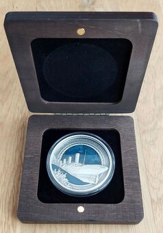 RMS Titanic 35th Anniversary 3 oz Silver Coin Solomon Island - 3