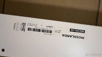 bílá police Ikea - 3