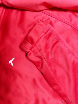 Červená softshelová bunda - 3