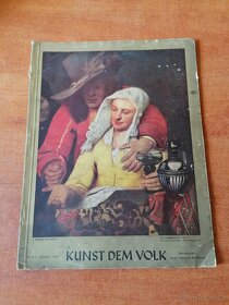 Starý historický časopis KUNST DEM VOLK - 3