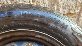 Nové zimní pneu s disky, 195/65 R15H Hyundai i30 - 3