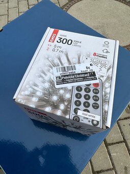 NEROZBALENO LED rampouchy ,studená bílá, ovladač, časovač - 3