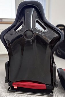 FK Automotive sedačky Control - Red Black - 3