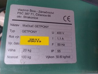 Mačkač obilí Getpony 400V - 3