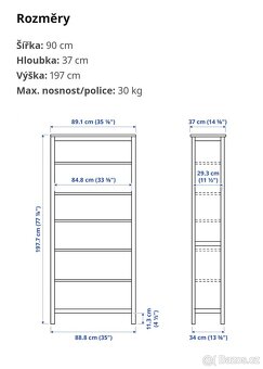 Knihovna IKEA Hemnes - 3