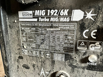 Svářečka CO2 GUDE MIG 192 / 6 K - 3