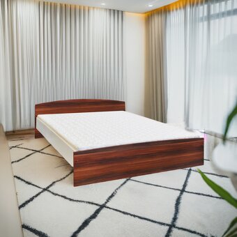 Postel komplet dvoulůžko s matracemi a rošty nové - 3