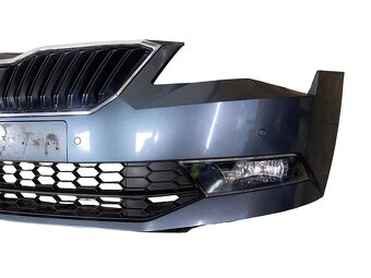 Přední nárazník šedá metalíza LF7Y Škoda Superb 3 r.v. 2018 - 3