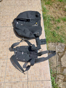 Prodám křídlo DTD 20 l, nerez backplate, postroj - 3