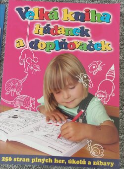 Knihy a úkoly pro děti, omalovánky, Barbie atd - 3