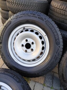DISKY 5x120 r16 T5, T6, Crafter + LETNÍ PNEU - ZÁNOVNÍ SADA - 3