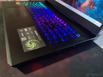 Herní notebook msi alpha 17 c7vg Ryzen 9, rtx 4070 - 3