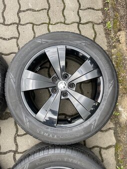 ORIGINÁL Alu Škoda TRITON R17, 5x112 - TOP STAV - 3