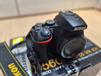 Prodám Nikon D5600 set + 3 objektivy – kompletní výbava - 3