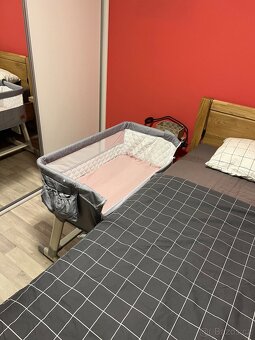 Dětská postýlka volně stojící / přípojná k posteli - 3