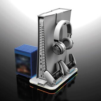 Playstation 5 YENKEE YCP 2013 chladící podložka nová - 3