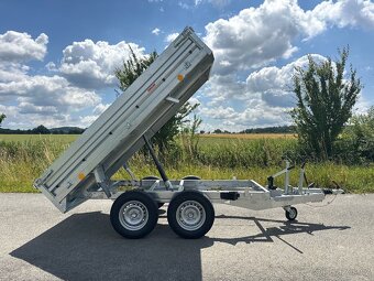 Přívěsný vozík hydraulický sklápěč KIPPER 257x148, 2700 kg - 3