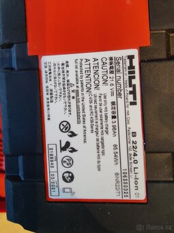 HILTI BX 3 AKU hřebíkovačka - 3