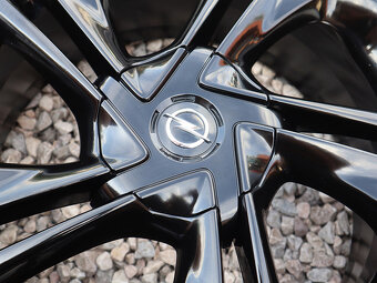17" Alu kola = 4x100 = OPEL CORSA E – ČERNÉ – LETNÍ - TOP - 3