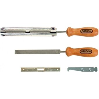 SADA PILOVÉHO ŘETĚZU OREGON A ŠABLONY NA OSTŘENÍ - 3