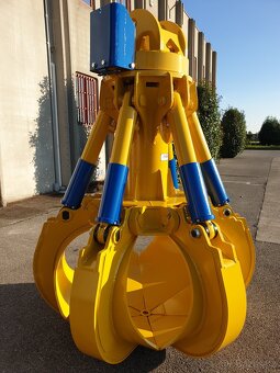 Polypový drapák do kovošrotu pro jeřáby FUCHS a jiné - 3