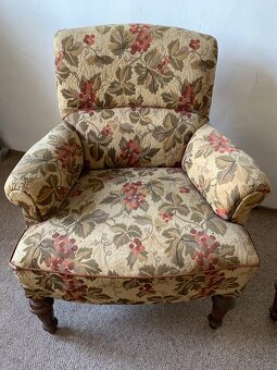 Dvě starožitná křesílka - 3