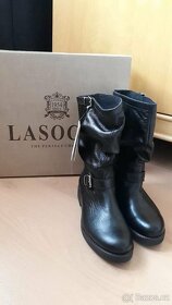 LASOCKI kozacky cerne, vel.37 - 3